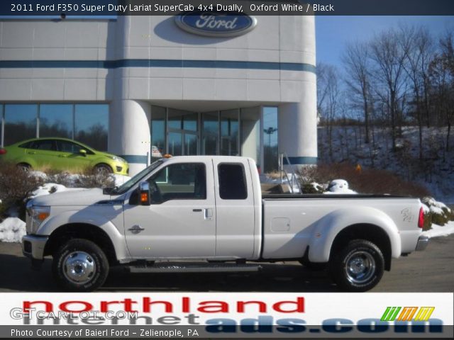 2011 Ford F350 Super Duty Lariat SuperCab 4x4 Dually in Oxford White