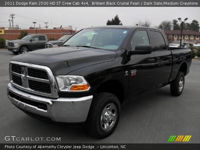 2011 Dodge Ram 2500 HD ST Crew Cab 4x4 in Brilliant Black Crystal Pearl