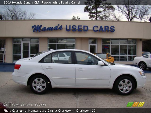 2009 Hyundai Sonata GLS in Powder White Pearl