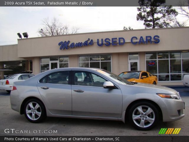 2009 Acura TSX Sedan in Palladium Metallic
