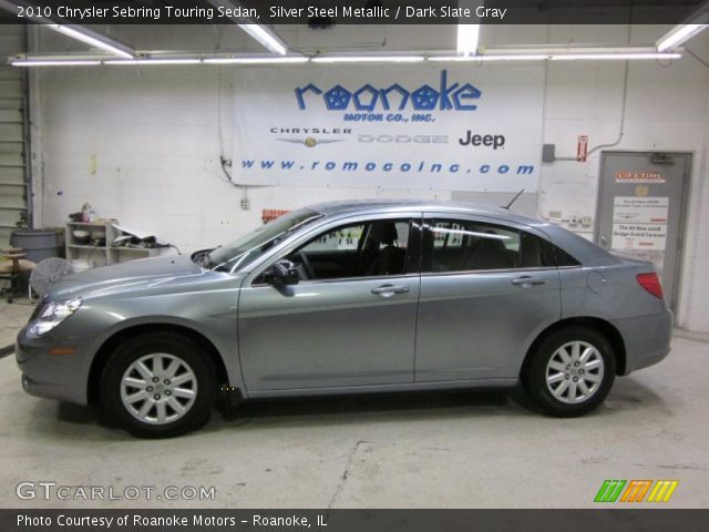 2010 Chrysler Sebring Touring Sedan in Silver Steel Metallic