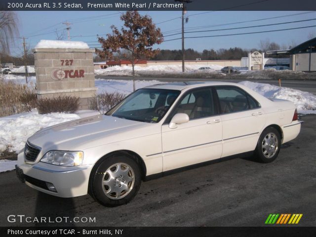 2000 Acura RL 3.5 Sedan in Premium White Pearl