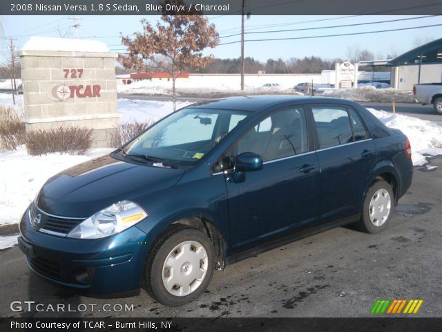 2008 Nissan Versa 1.8 S Sedan in Blue Onyx