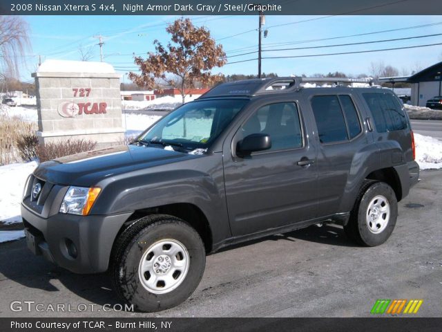 2008 Nissan Xterra S 4x4 in Night Armor Dark Gray