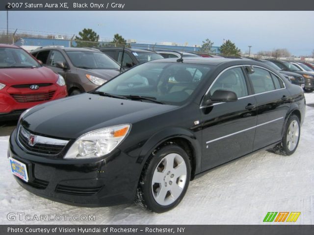 2007 Saturn Aura XE in Black Onyx