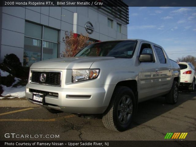 2008 Honda Ridgeline RTX in Billet Silver Metallic