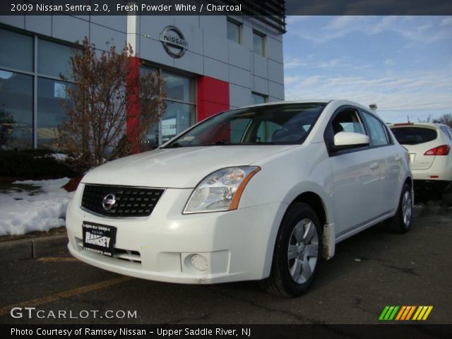 2009 Nissan Sentra 2.0 in Fresh Powder White