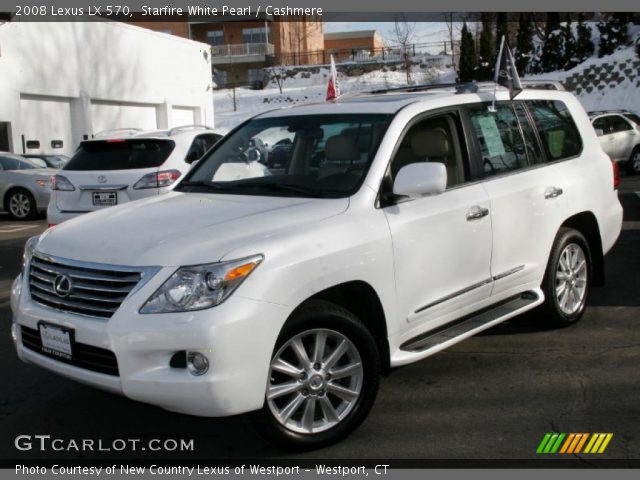 2008 Lexus LX 570 in Starfire White Pearl