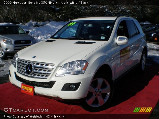 2009 Mercedes-Benz ML 350 4Matic in Arctic White