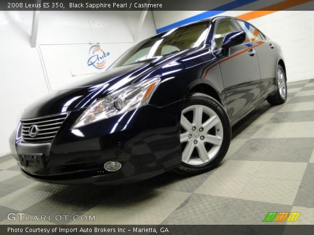 2008 Lexus ES 350 in Black Sapphire Pearl