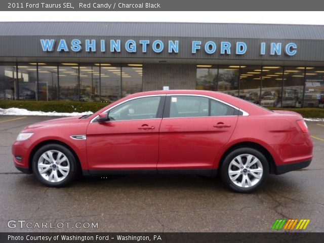 2011 Ford Taurus SEL in Red Candy
