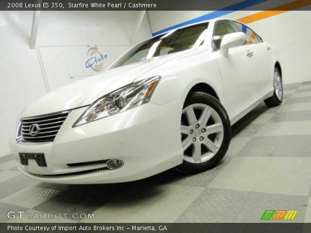 2008 Lexus ES 350 in Starfire White Pearl