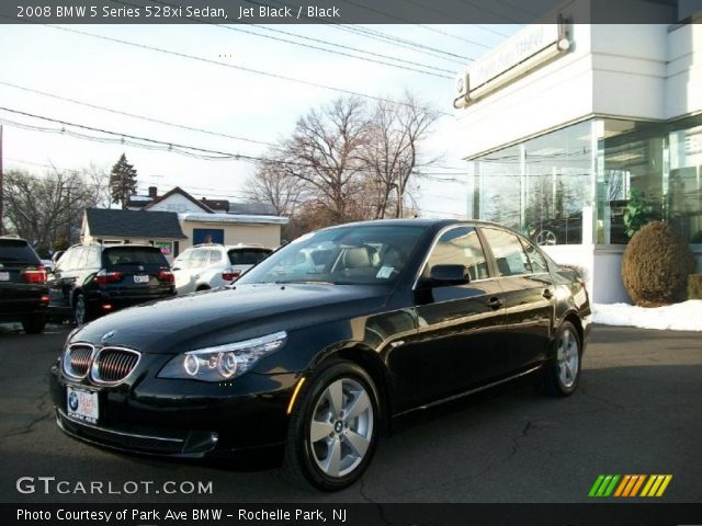 2008 BMW 5 Series 528xi Sedan in Jet Black