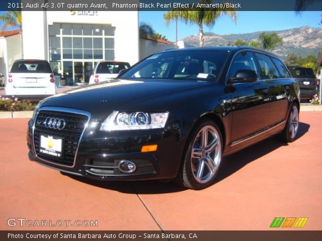 2011 Audi A6 3.0T quattro Avant in Phantom Black Pearl Effect
