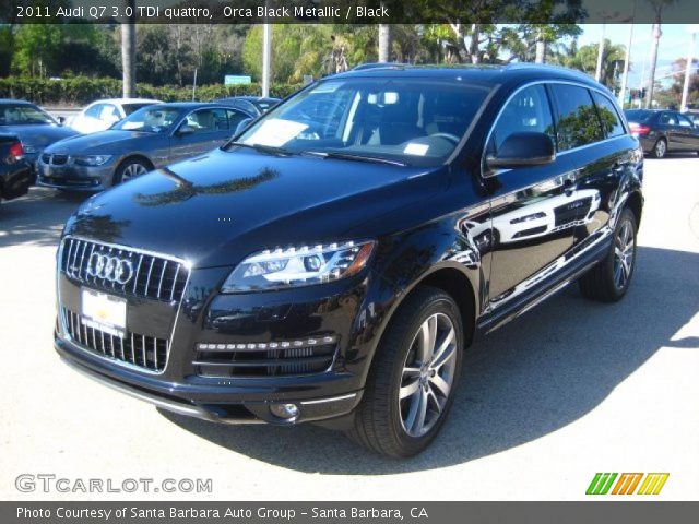 2011 Audi Q7 3.0 TDI quattro in Orca Black Metallic