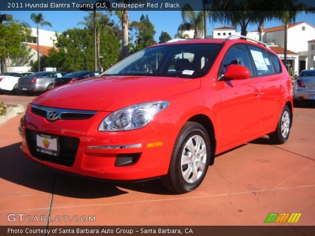 2011 Hyundai Elantra Touring GLS in Chilipepper Red