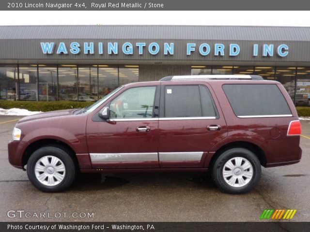 2010 Lincoln Navigator 4x4 in Royal Red Metallic