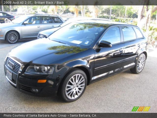 2008 Audi A3 2.0T in Brilliant Black