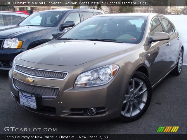 2008 Chevrolet Malibu LTZ Sedan in Amber Bronze Metallic