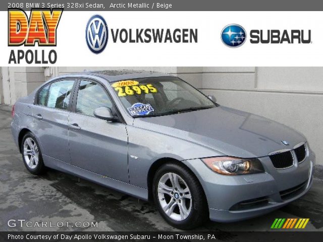 2008 BMW 3 Series 328xi Sedan in Arctic Metallic