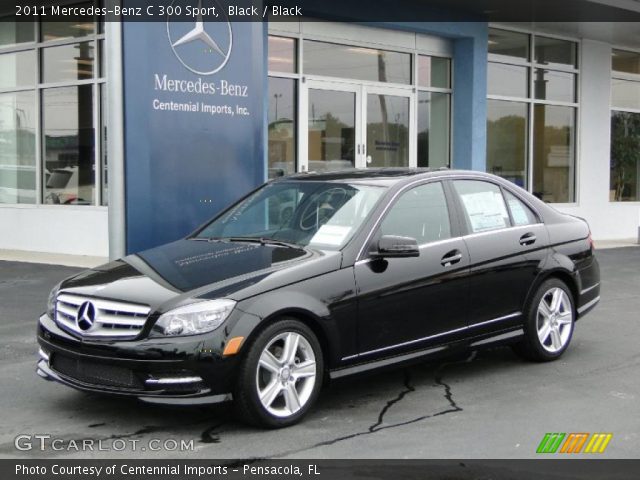 2011 Mercedes-Benz C 300 Sport in Black