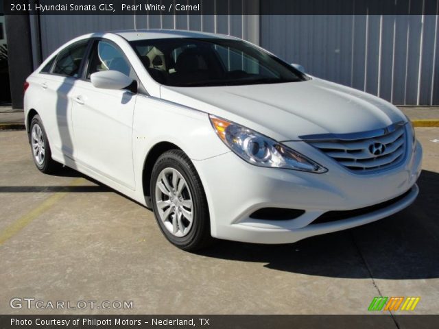 2011 Hyundai Sonata GLS in Pearl White