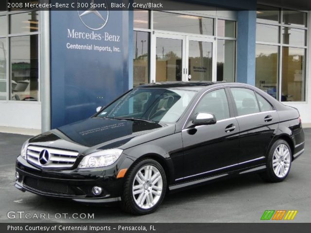 2008 Mercedes-Benz C 300 Sport in Black