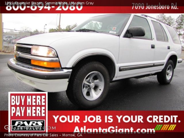 1999 Chevrolet Blazer  in Summit White