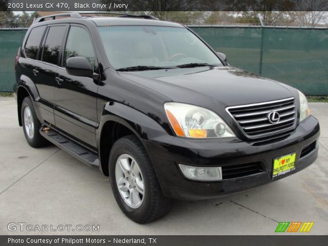 2003 Lexus GX 470 in Black Onyx