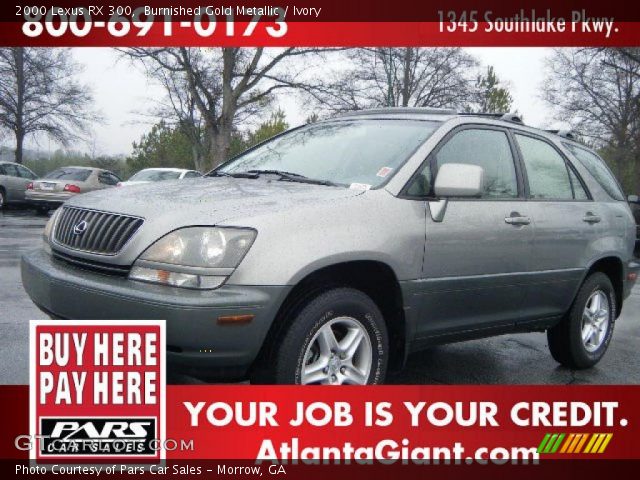 2000 Lexus RX 300 in Burnished Gold Metallic