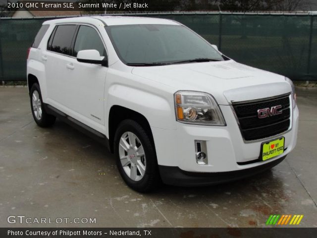 2010 GMC Terrain SLE in Summit White