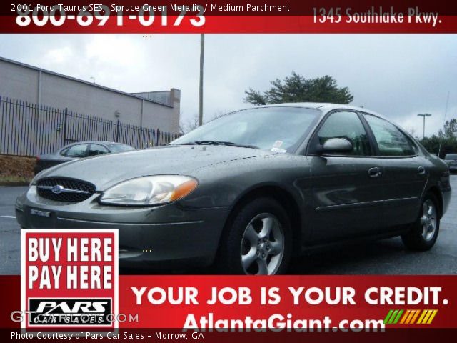 2001 Ford Taurus SES in Spruce Green Metallic