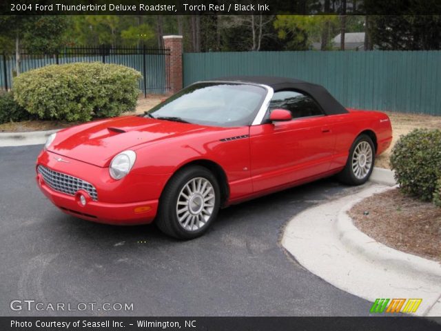 2004 Ford Thunderbird Deluxe Roadster in Torch Red