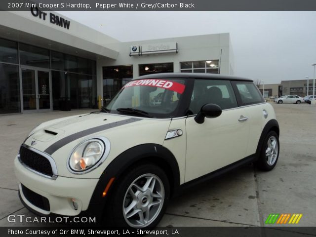 2007 Mini Cooper S Hardtop in Pepper White