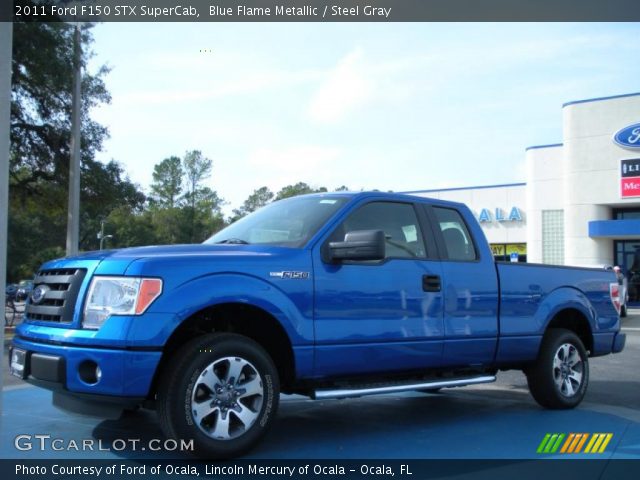 2011 Ford F150 STX SuperCab in Blue Flame Metallic