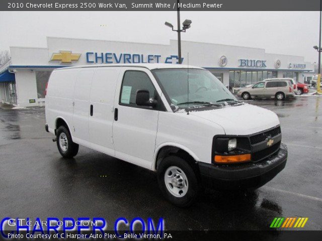 2010 Chevrolet Express 2500 Work Van in Summit White