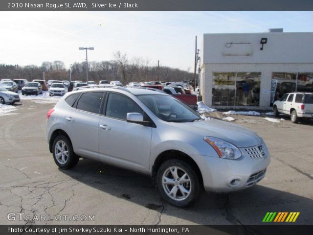 2010 Nissan Rogue SL AWD in Silver Ice