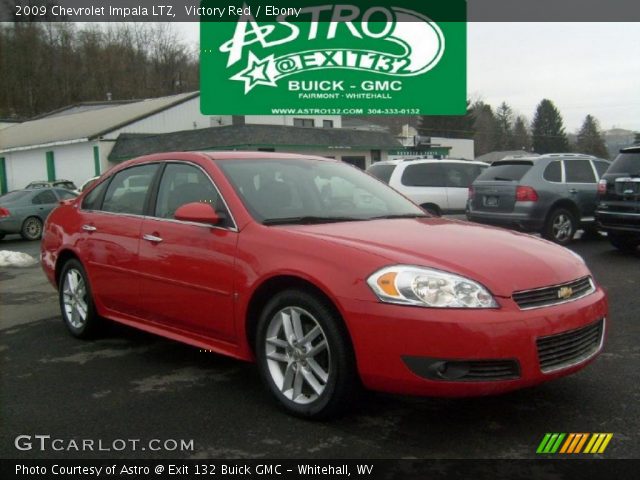 2009 Chevrolet Impala LTZ in Victory Red