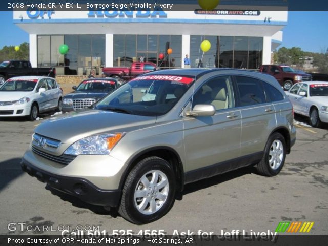 2008 Honda CR-V EX-L in Borrego Beige Metallic