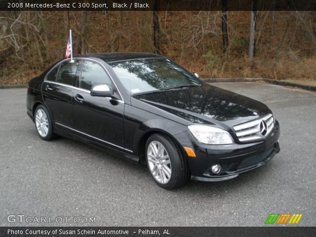2008 Mercedes-Benz C 300 Sport in Black
