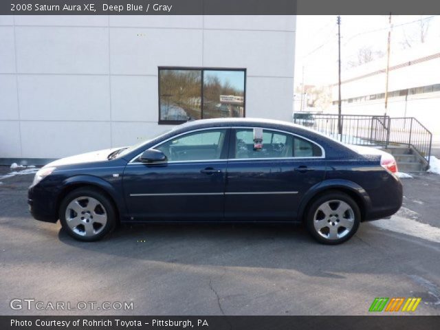2008 Saturn Aura XE in Deep Blue