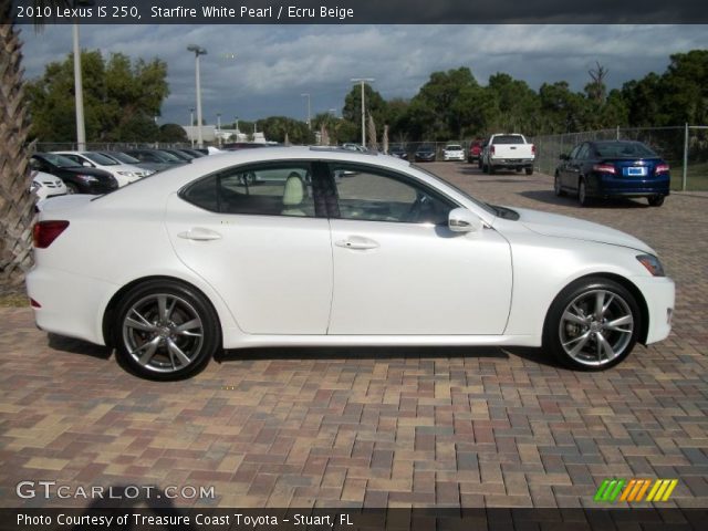 2010 Lexus IS 250 in Starfire White Pearl