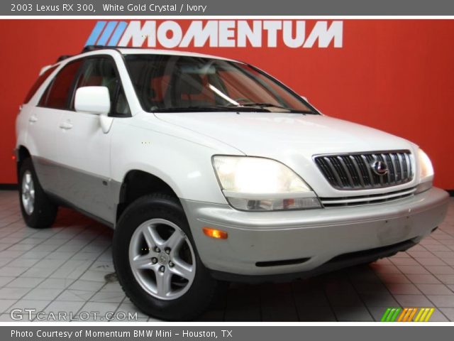 2003 Lexus RX 300 in White Gold Crystal