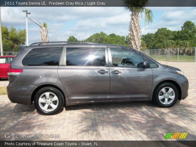 2011 Toyota Sienna LE in Predawn Gray Mica