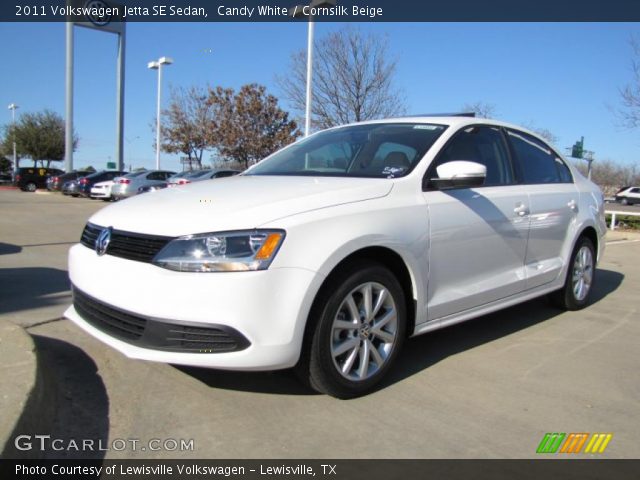 2011 Volkswagen Jetta SE Sedan in Candy White