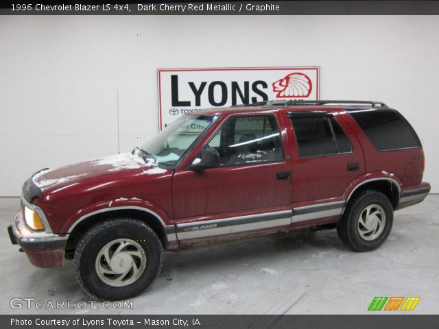 1996 Chevrolet Blazer LS 4x4 in Dark Cherry Red Metallic
