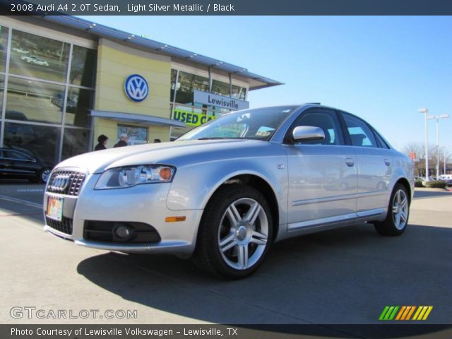 2008 Audi A4 2.0T Sedan in Light Silver Metallic