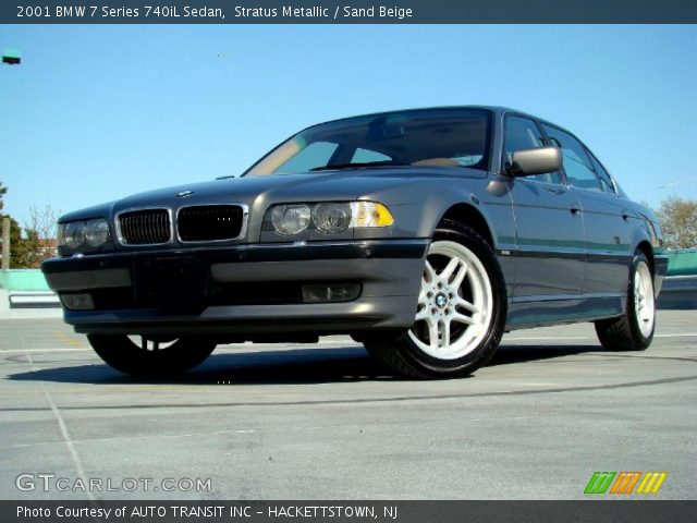 2001 BMW 7 Series 740iL Sedan in Stratus Metallic