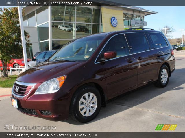 2008 Honda Odyssey EX in Dark Cherry Pearl
