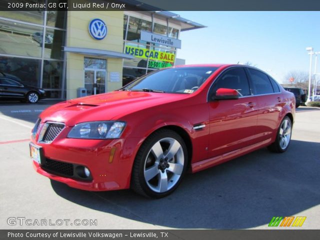 2009 Pontiac G8 GT in Liquid Red